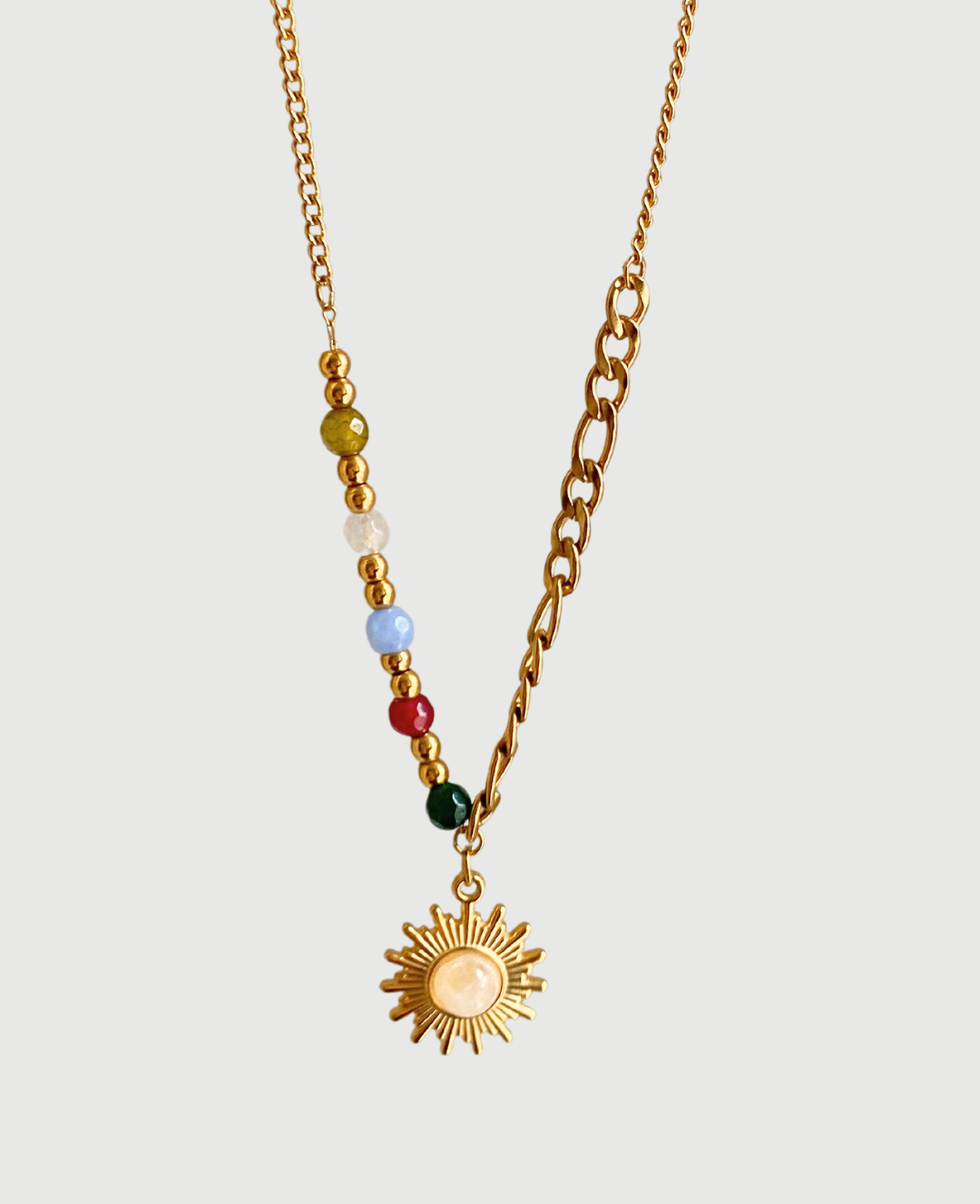 Sun Pendant Necklace