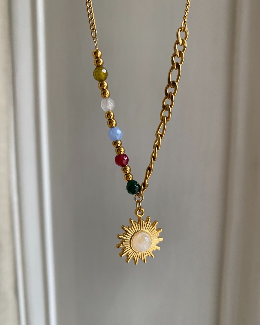 Sun Pendant Necklace